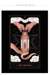 Cartas de tarot - the hermit